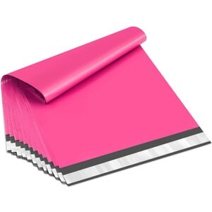 25 Poly‎ Mailers 10x13 Hot Pink Pack Shipping Bags Mailing Envelopes
